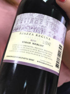 Refund back label wine